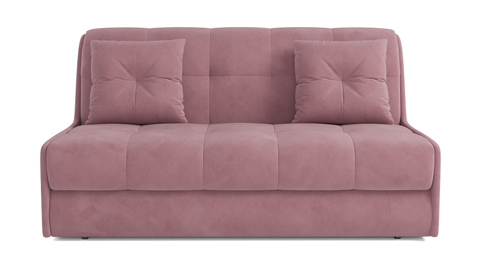 Диван-кровать«Барон№2»НПБ180х200смВелюрпудраНВ-178/18