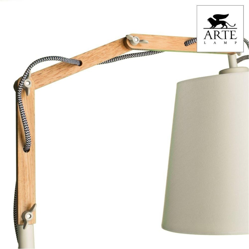 Торшер Arte Lamp Pinoccio A5700PN-1WH купить от 13990 руб. в  интернет-магазине Фабрики PUSHE в Балашихе