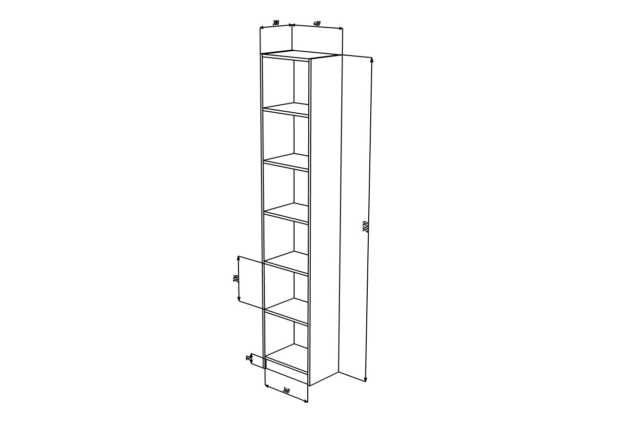 Стеллаж «Билли 10 IKEA» Белый белый купить от 7300 руб. в интернет-магазине  Фабрики PUSHE в Москве