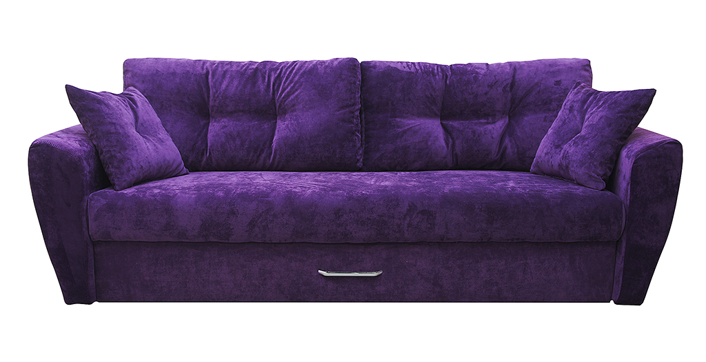 Диван-кровать «Амстердам Люкс 08» 150 см Фиолетовый, велюр велюр фиолетовыйкупить от 24790 руб. в интернет-магазине Фабрики PUSHE в Москве