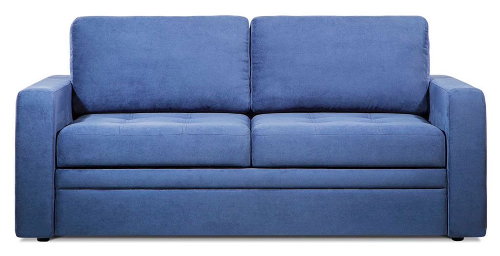 Выкатной диван «Бруно 150» микровелюр синий купить от 99602 руб. в интернет-магазине Фабрики PUSHE в Москве