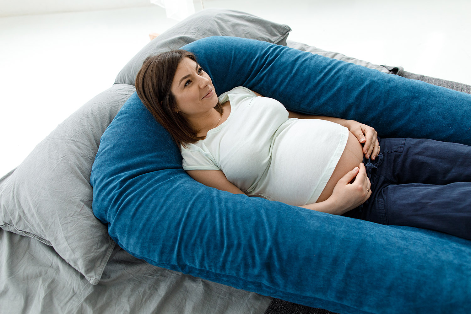 Подушка для беременных большая